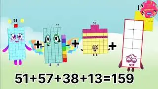NUMBERBLOCKS ADDING REALLY BIG NUMBERS AND RANDOM ADDITIONS! @learningcity786