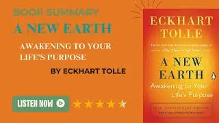A New Earth By Eckhart Tolle, Book Summary, English