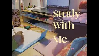 3 HOUR STUDY WITH ME (no talking, typing, writing, pomodoro timer, 40/10 sessions) | asmr