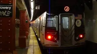 Broad Street Bound R160A-1 J Train @ Bowery