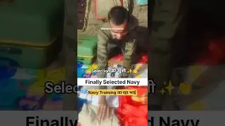 Navy Selected गरीबी अब दूर 👏🥲Proud Moment Navy status 2026 #shorts #indiannavy #navymr #inschilka
