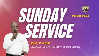 Sunday Service Live | Gilgal AG Church | Tamil Christian Worship