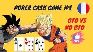 🤑 Poker 🔥 Cash game #4 sur Winamax.fr - Conseils GTO VS NO GTO #poker #cash #game #winamax