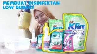 CARA MEMBUAT DISINFEKTAN RUMAHAN SEDERHANA