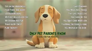 Songs for Fur Baby Parents 🐶🐱 | Heartwarming Dog & Cat Owner Music | Acoustic Pet Songs