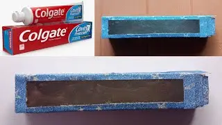 Colgate Box Craft | Gift Box Making | NK Creation Noorjahan