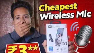 Cheapest Wireless Mic Under ₹300? 😱 Best Budget Mic for YouTube & Reels 