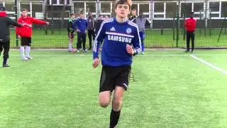Loopladder frontzicht