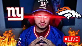 IT COMES DOWN TO THIS!!🔥 Giants vs Broncos LIVE REACTION