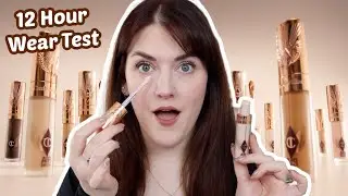 ✨ CHARLOTTE TILBURY AIRBRISH FLAWLESS BLUR CONCEALER ✨ 12 Hour Wear Test