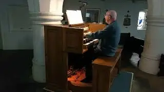 From G. F. Handel's, Rodelinda, 'Dove sei'.  Art thou troubled? Music will calm thee.