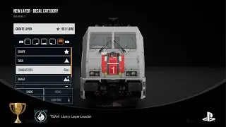 Train Sim World 4 'Livery Layer Leader' Dumb Trophy 😳