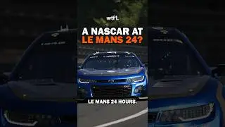 Jenson Button is driving a NASCAR at Le Mans 24 🤯