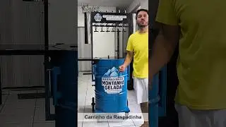 Carrinho cooler para raspadinha, sorvete, a&ccedil;a&iacute;, geladinho, picol&eacute;s e bebidas em geral #sorvete