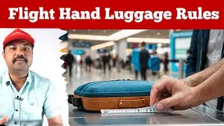 Flight Hand Luggage Rules Tamil ✈️🧳