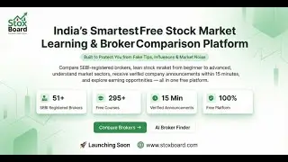 Learn the Stock Market Before You Invest | No Tips. No Rumors. Only Verified Data | StoxBoard