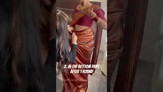 Hope this saree hack helps &hearts;️TIP Part-1 #reels #fyp #sareehack #tipforyou
