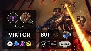 Viktor Bot vs Ezreal - KR Master Patch 9.15
