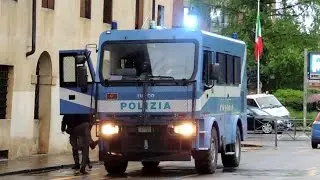 Polizia di Stato - Blindato Reparto Mobile - emergenza alluvione Vicenza 2013