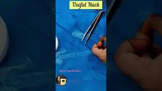 Easy no-sew fix for damaged clothes - Amazing Hacks Everyone Must Know - மிகவும் பயனுள்ள டிப்ஸ்