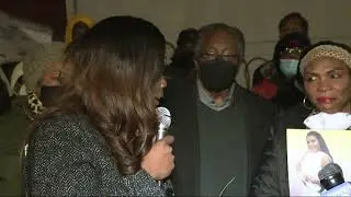 East Flatbush community holds candlelight vigil for woman fatally stabbed on way to work