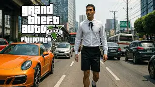 GTA 5 gameplay in the Philippines - Reimagined by AI #klingai #gta5 #philippines