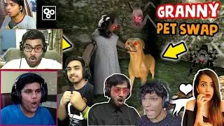 India Gamers React To Granny's Pet, Granny Chapter Two |Beastboyshub, Mythpat|Funny moment