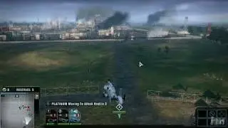 Tom Clancy's EndWar PC Games Gameplay - Refinery Battle