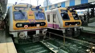 Mumbai Local Train Travelling To Kharkopar.