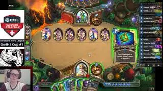 Hearthstone - Swisscom Hero League Go4HS Cup 1- Round 1 - MilchikeksCH (vs. Phils)