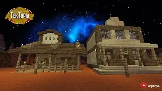 Tektopia #2 - Storage Room and Water Tower (and Our First Villagers!!!)