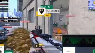 😱 GodLSimp 1v4  SLYgaming last zone 👊#viralvideo #godlike #scout #payalgaming
