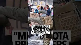 Woman says Liberals protesting and chasing ICE officers in Minnesota to protect Somalis are insane
