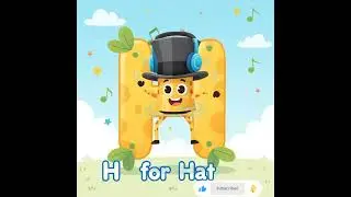 #hforhat#KidsLearning #ABCLearning #KidsShorts #YouTubeShorts#nurseryrhymes #kidsvideo