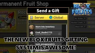 The New Blox Fruits Gifting System Is Awesome! Blox Fruits
