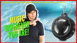 EBODA Waterproof Speaker Review: LED Lights & Top Sound!