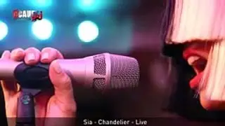 Sia's Full Interview + Performances with Cauet on NRJ (2015)
