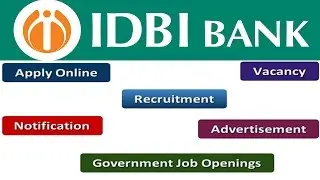 IDBI Bank Recruitment Apply Online Notifications Careers Vacancy
