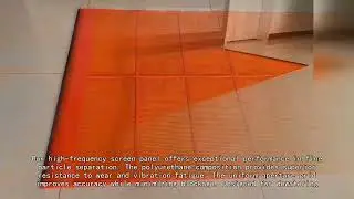 High Frequency Vibrating Screen Mesh Panel
