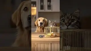 LOL! Rat&rsquo;s like &ldquo;Not today!&rdquo;😂🐭✌️#shorts #CatAndDog #SmartRat #funny