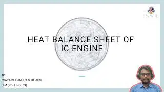 Numerical on Heat balance sheet in I.C.Engine 