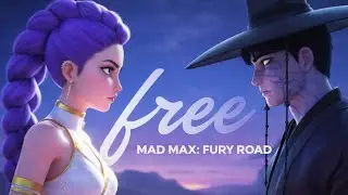 Saja Boys ⚡ Mad Max Fury Road Style Action &ndash; Epic Desert Chase!K pop demon hunters 💀