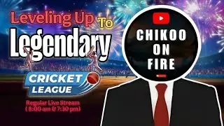 Extreme Level up 50➡ 75  in Cricket League Episode 15 #shorts #cricketleague #chikooonfire #live