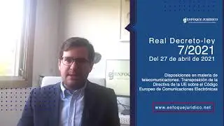 Real Decreto ley 7/2021