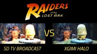 Raiders of the Lost Ark (1981) | A comparison between SD TV broadcast and XGMI Halo Projector