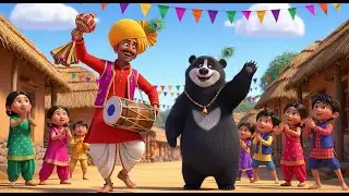 Kaalu Madari Aaya | कालू मदारी आया | Dancing Monkey Rhyme for Kids | Jojo Rhymes | Nursery Rhymes