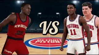 Jordan VS Bad Boys Pistons NBA - MyEras New Orleans Vampires