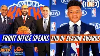 Knicks Off Season | David Fizdale Alan hahn Interview / Steve Mills Perry Interview🏀