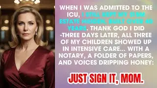 I Hid My $15M Estate Before The Icu. Thank God I Did&mdash;My Kids Came After&hellip; With A Notary And Papers