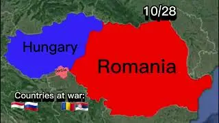 Hungary vs Romania(Animation). Every mouth.